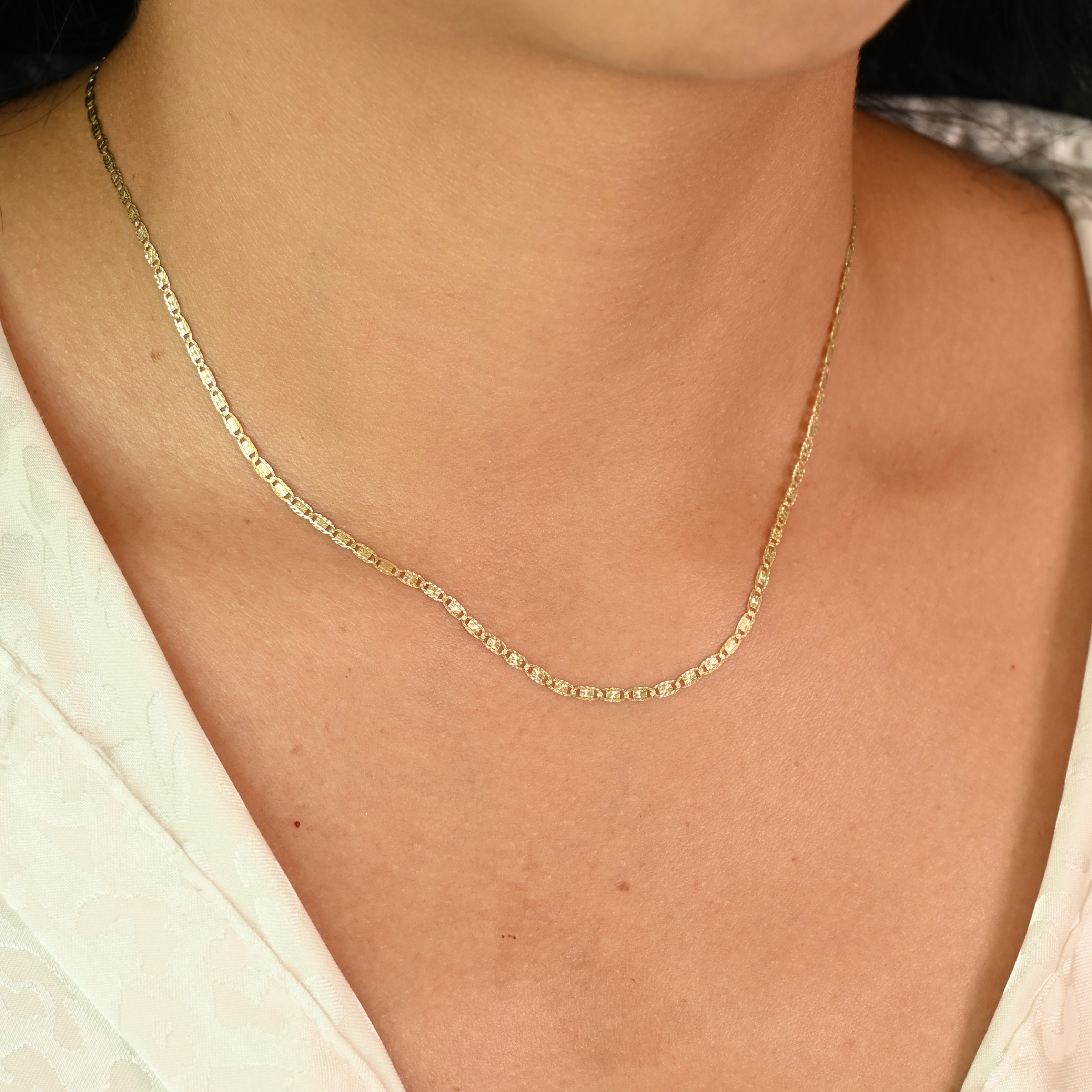 14k Yellow Gold Valentino Chain