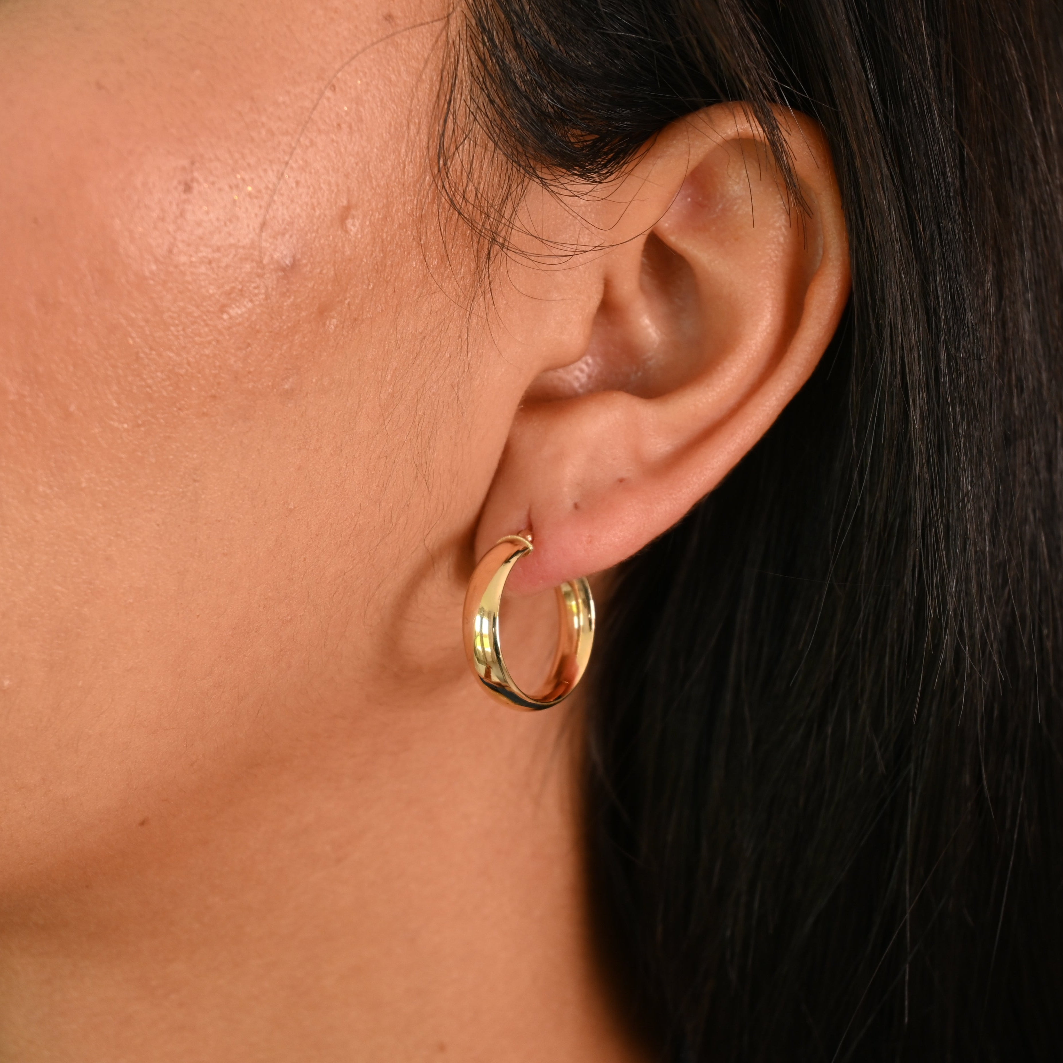 Aros pulidos de 14 k (5 mm)