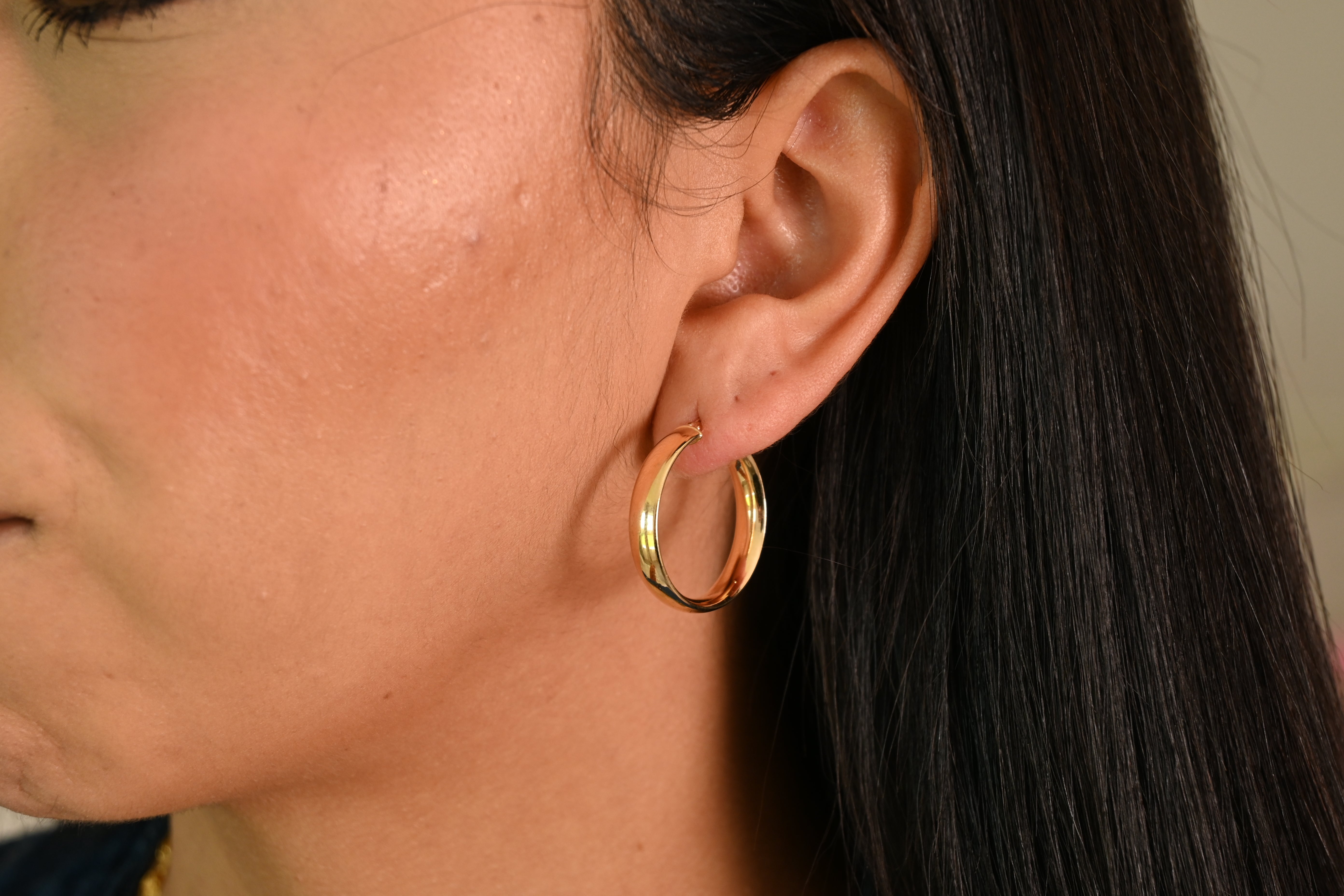 Aros pulidos de 14 k (5 mm)