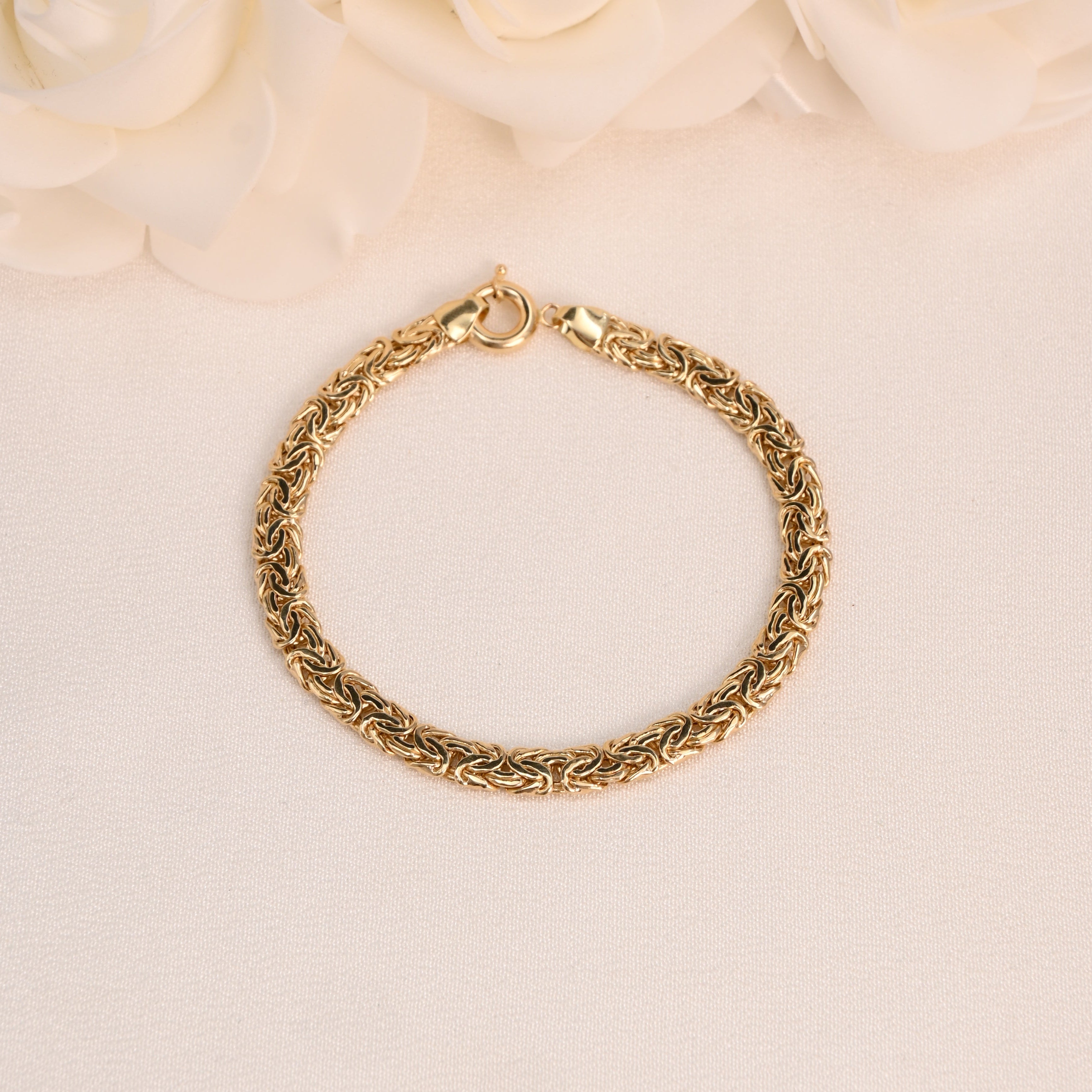14K Byzantine Bracelet