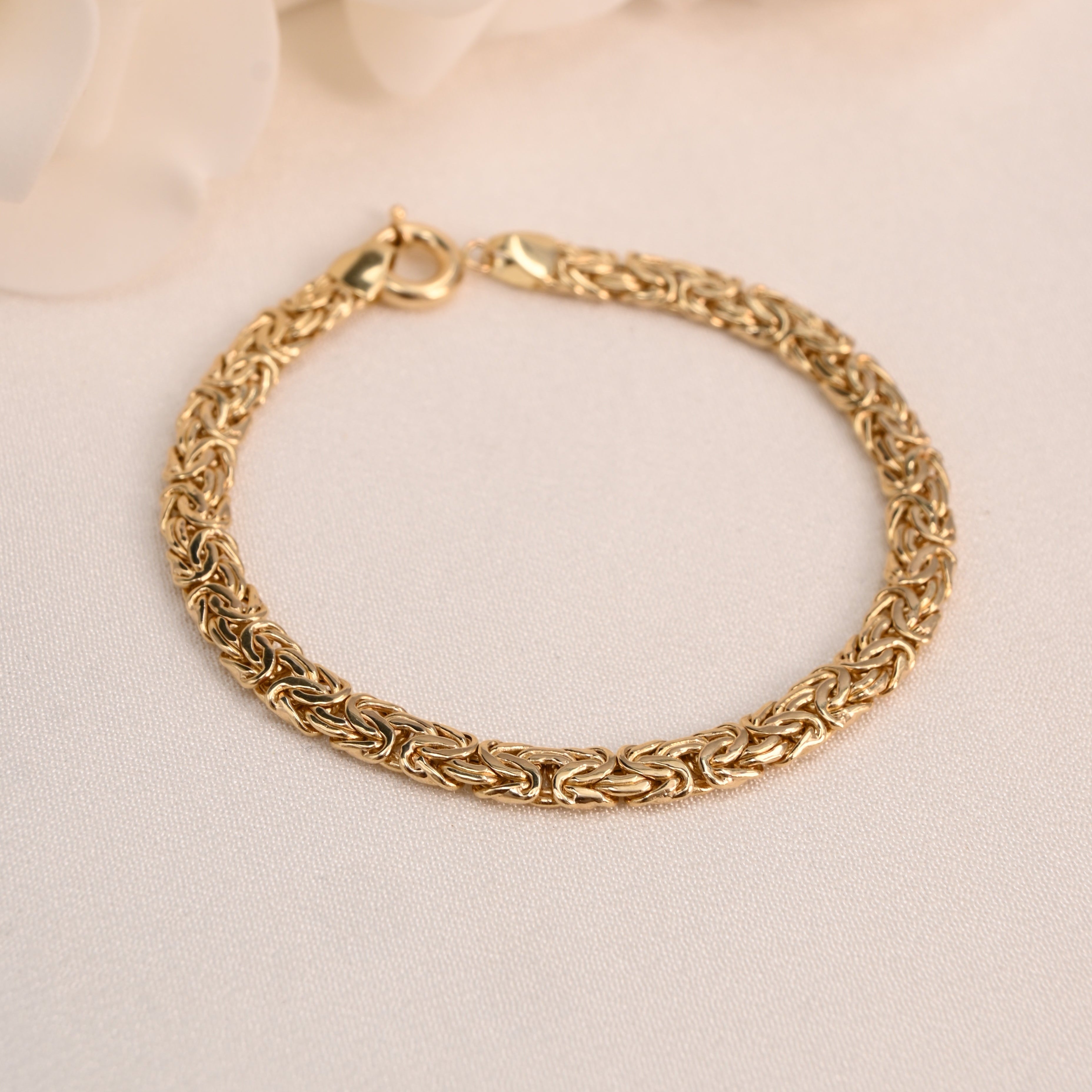 14K Byzantine Bracelet