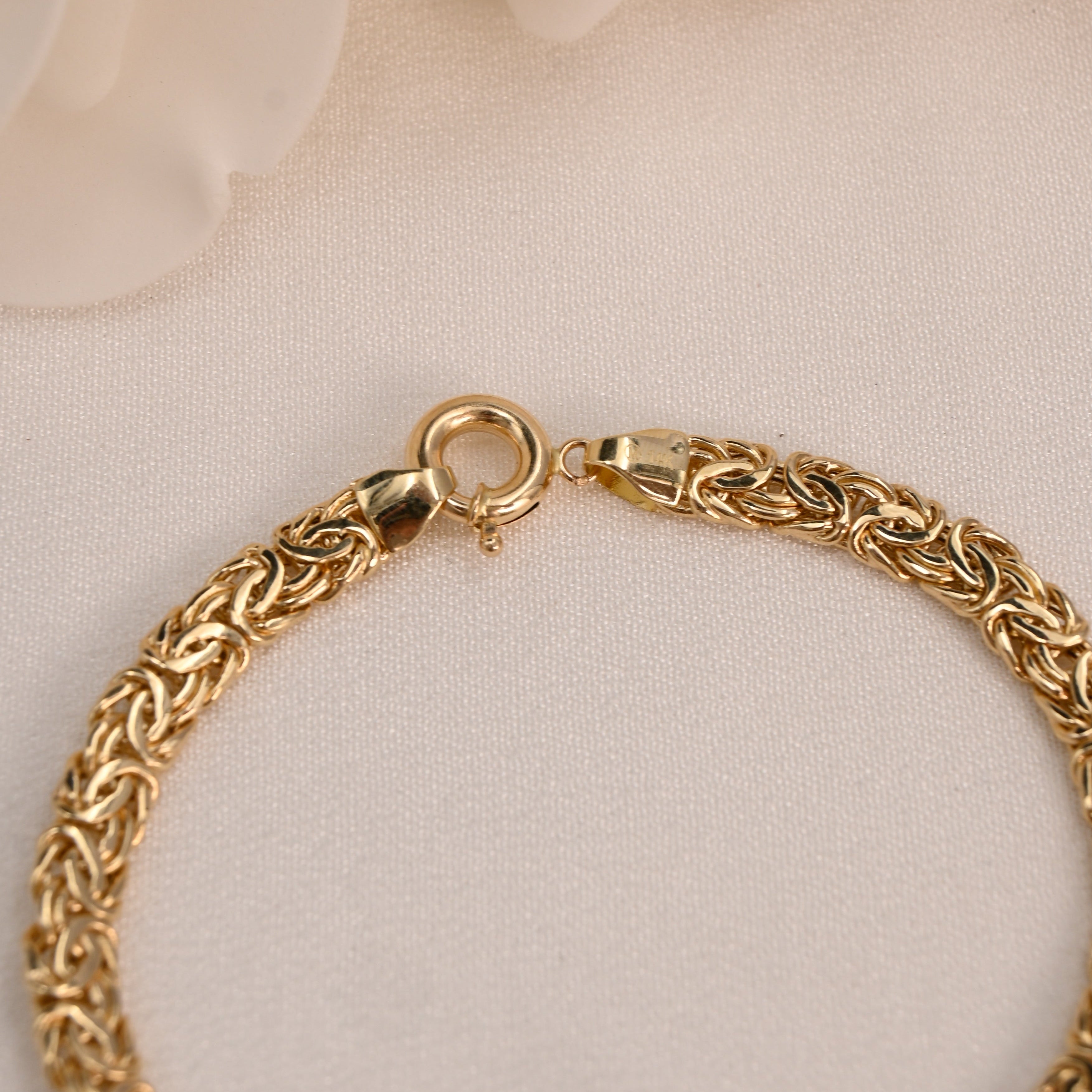 14K Byzantine Bracelet