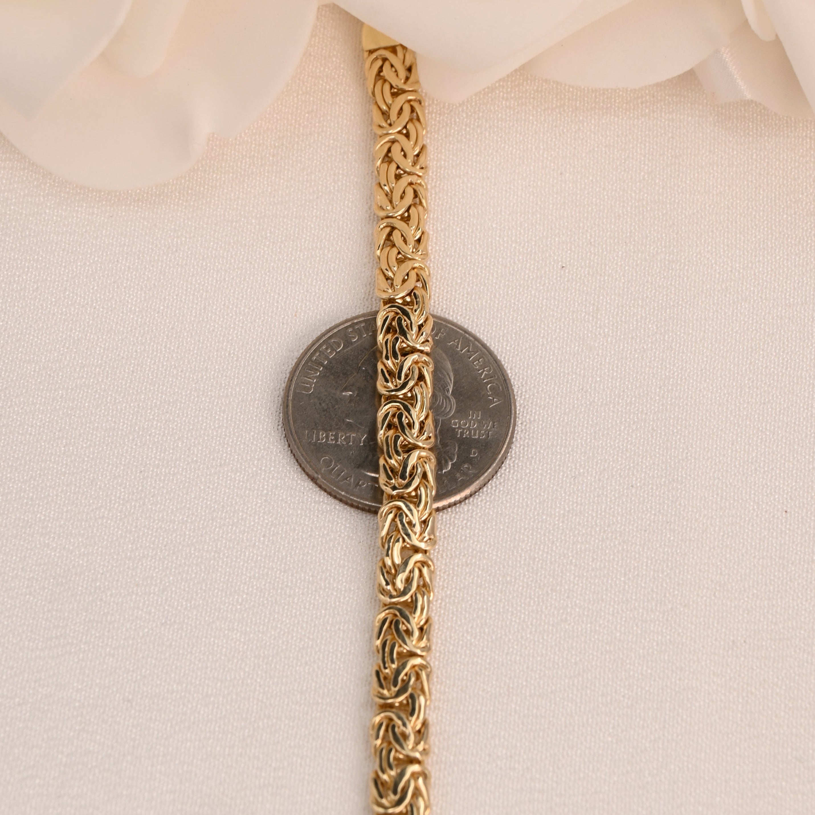 14K Byzantine Bracelet