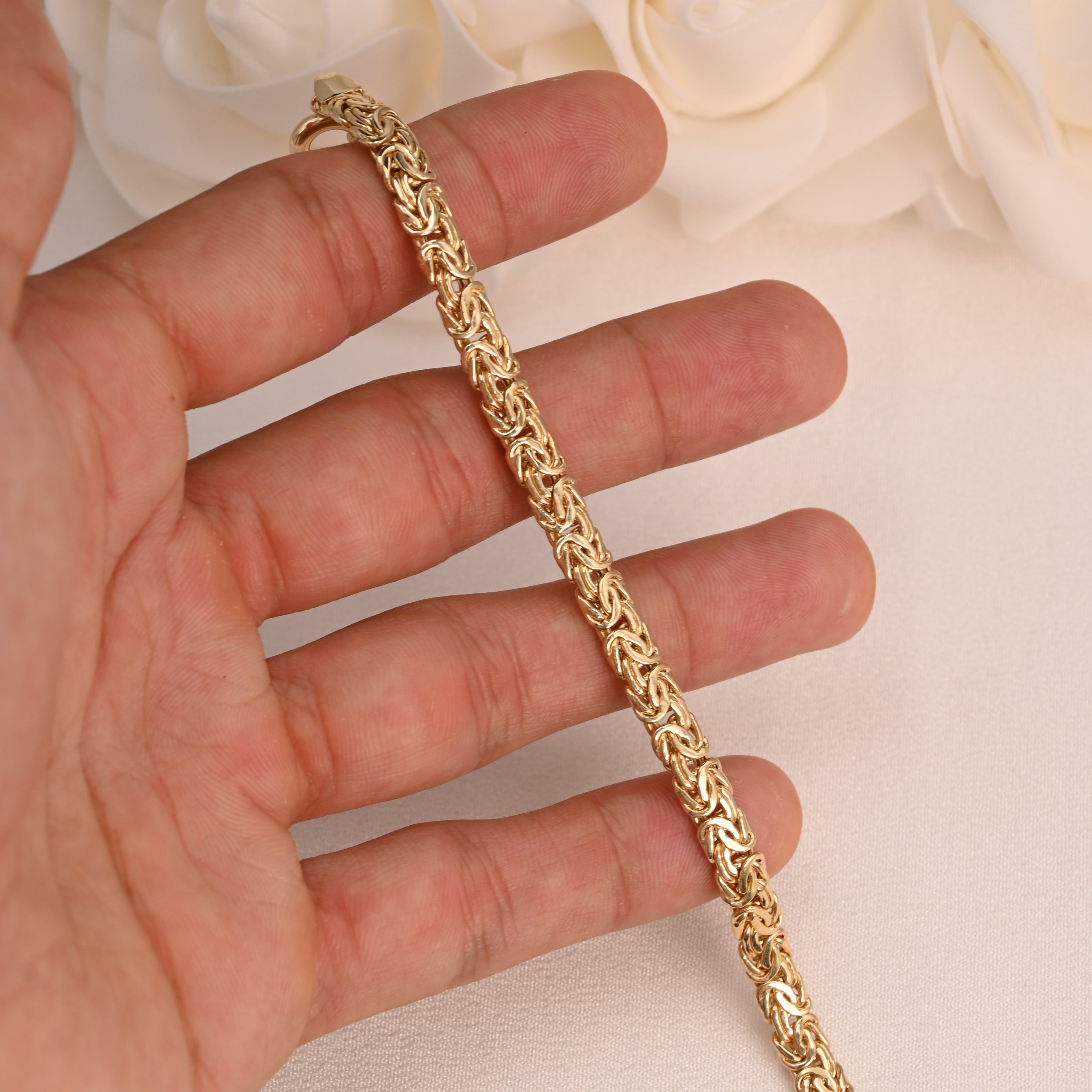 14K Byzantine Bracelet