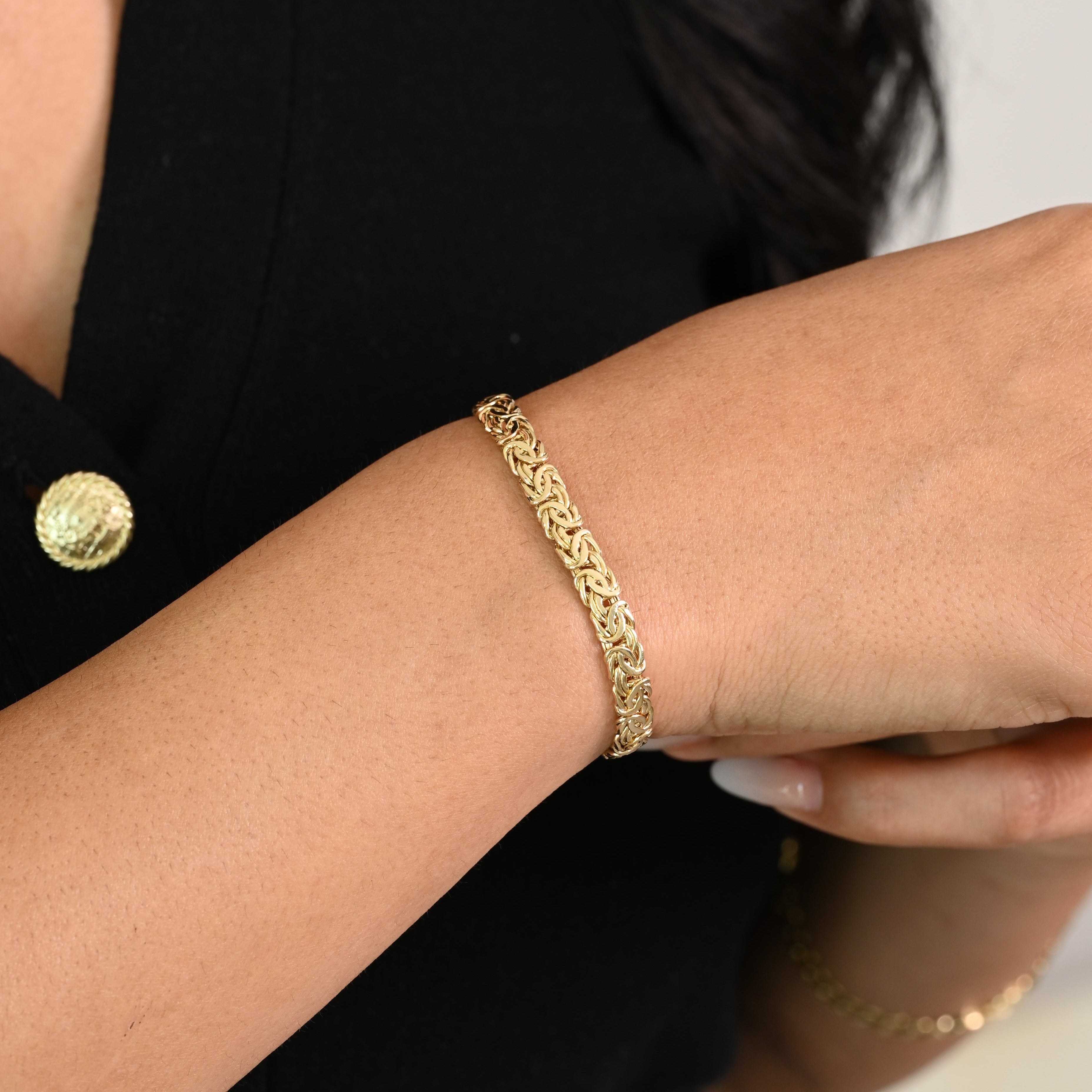 14K Byzantine Bracelet