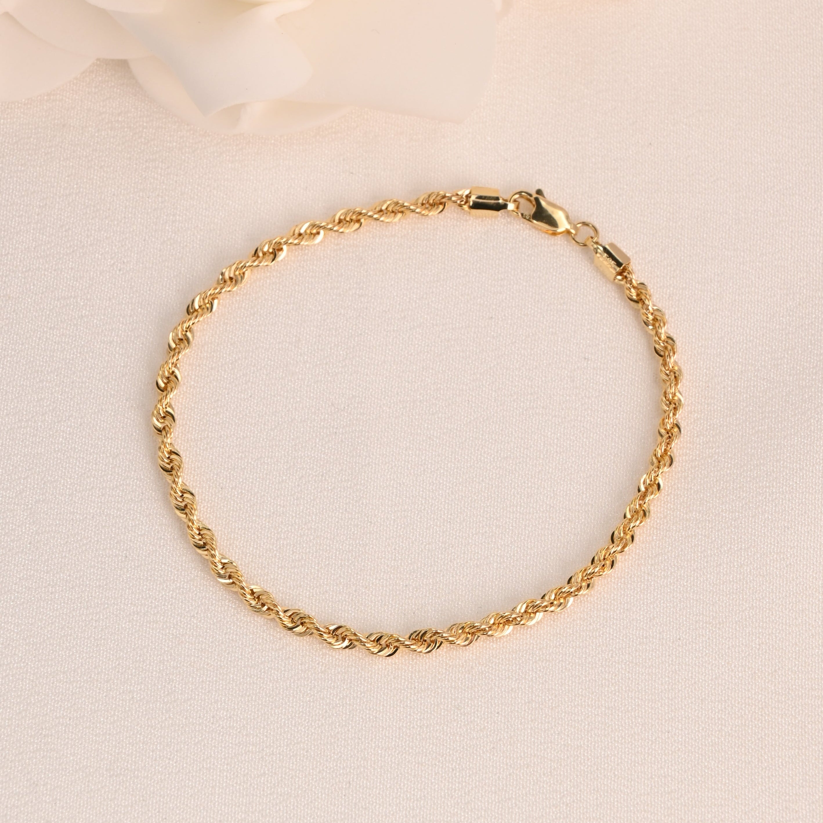 14k Rope Bracelet