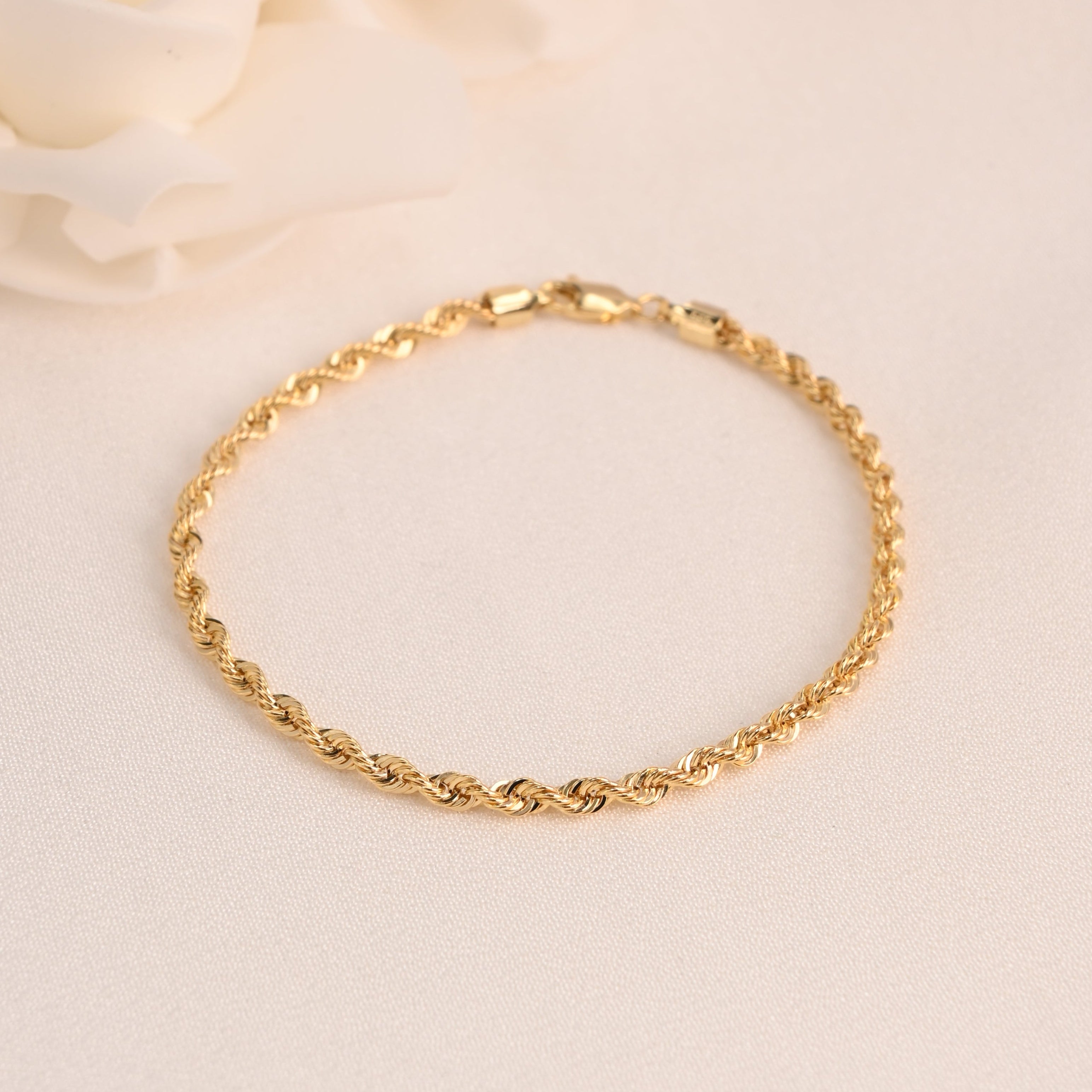 14k Rope Bracelet