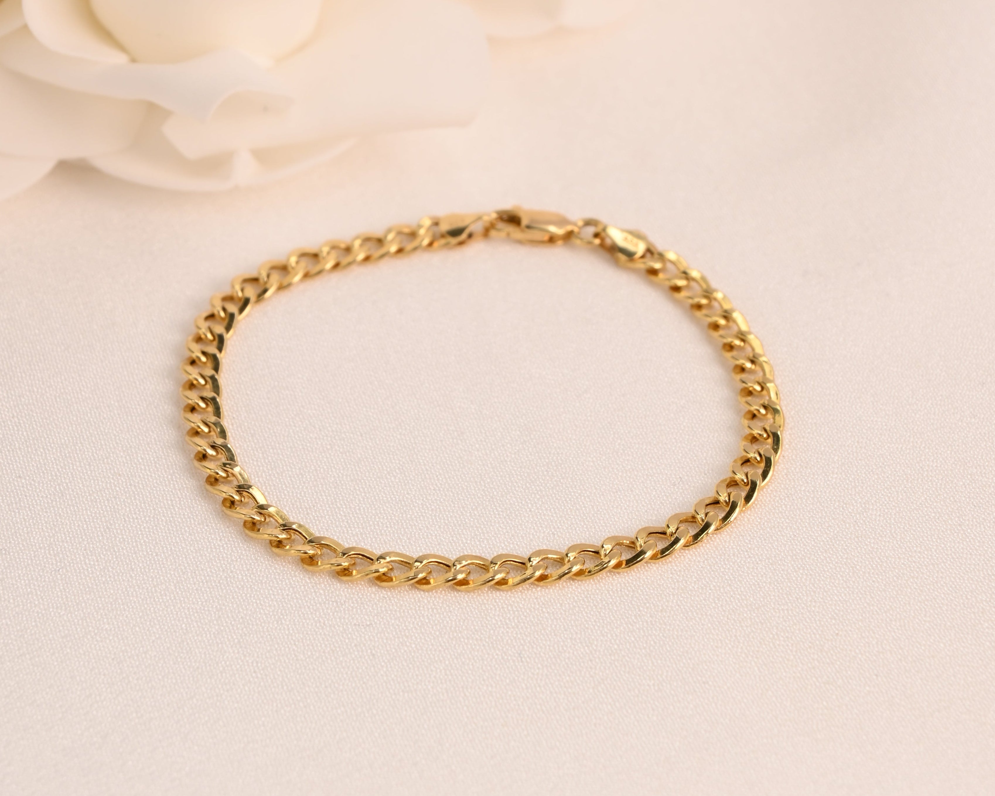 14K Classic Cuban Link Bracelet - 5mm