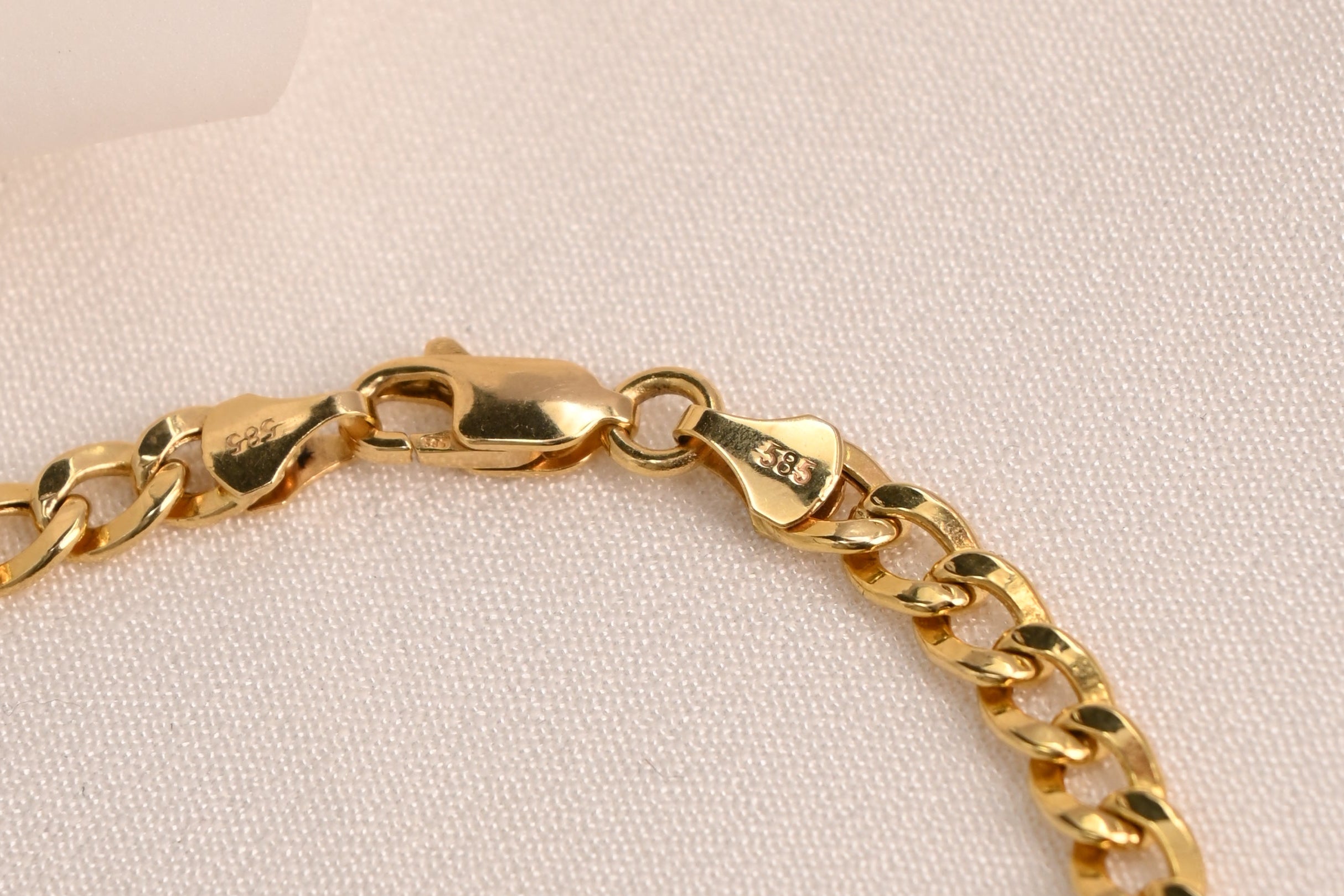 14K Classic Cuban Link Bracelet - 5mm