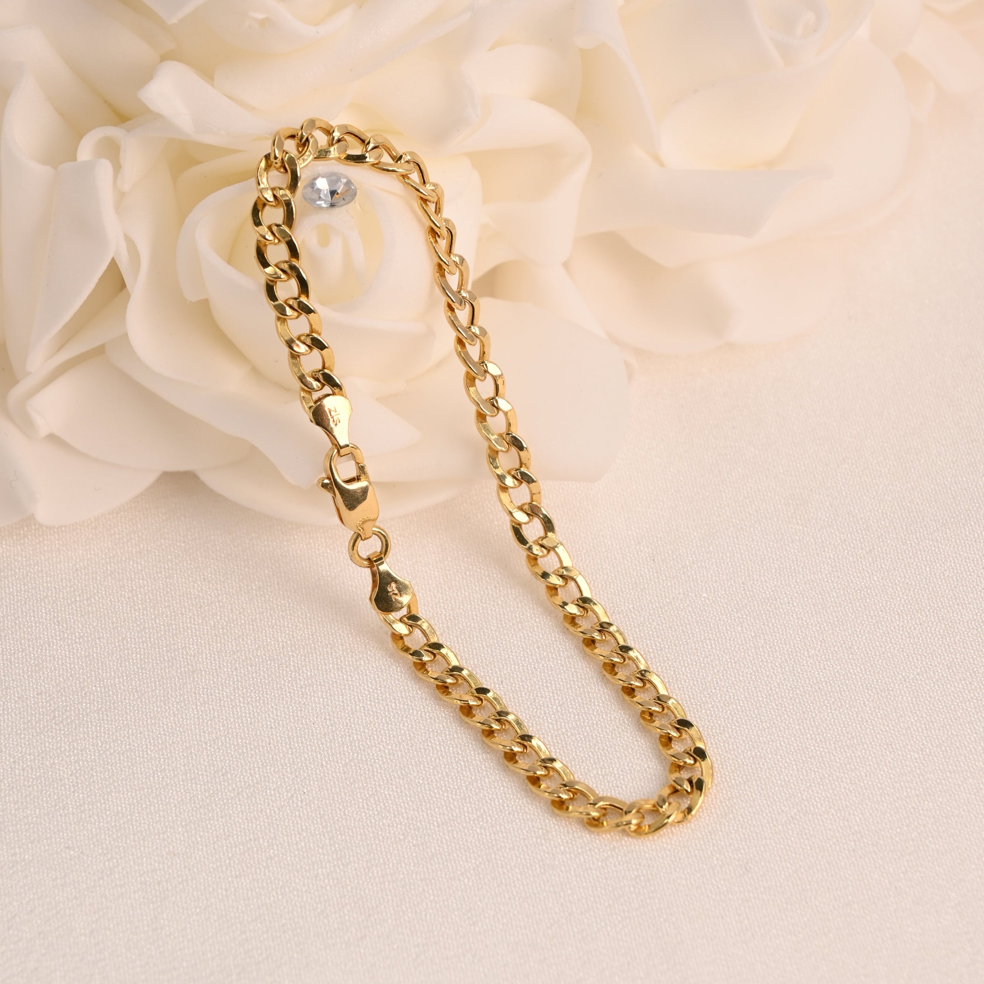 14K Classic Cuban Link Bracelet - 5mm