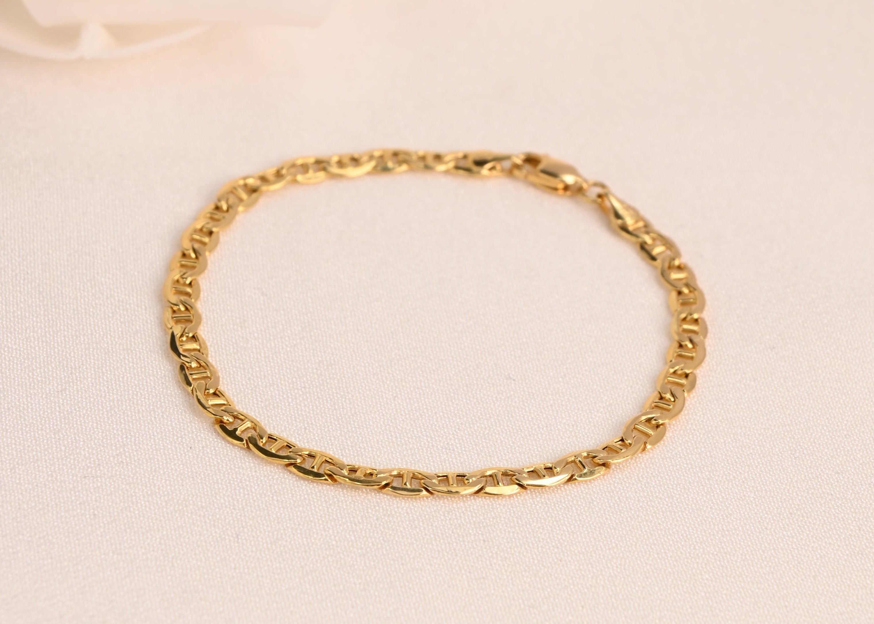 14K Classic Mariner Link Bracelet - 4.4mm