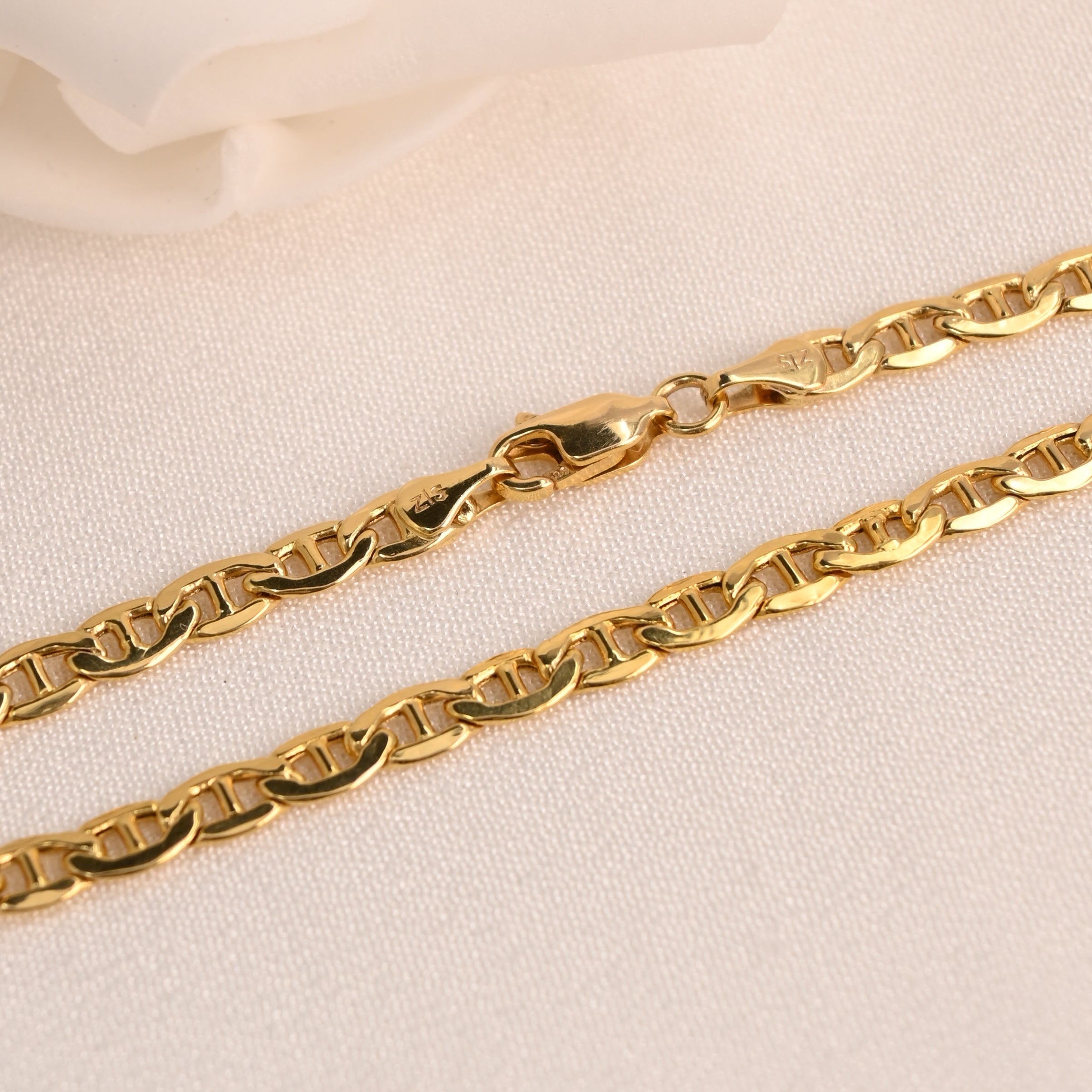 14K Classic Mariner Link Bracelet - 4.4mm