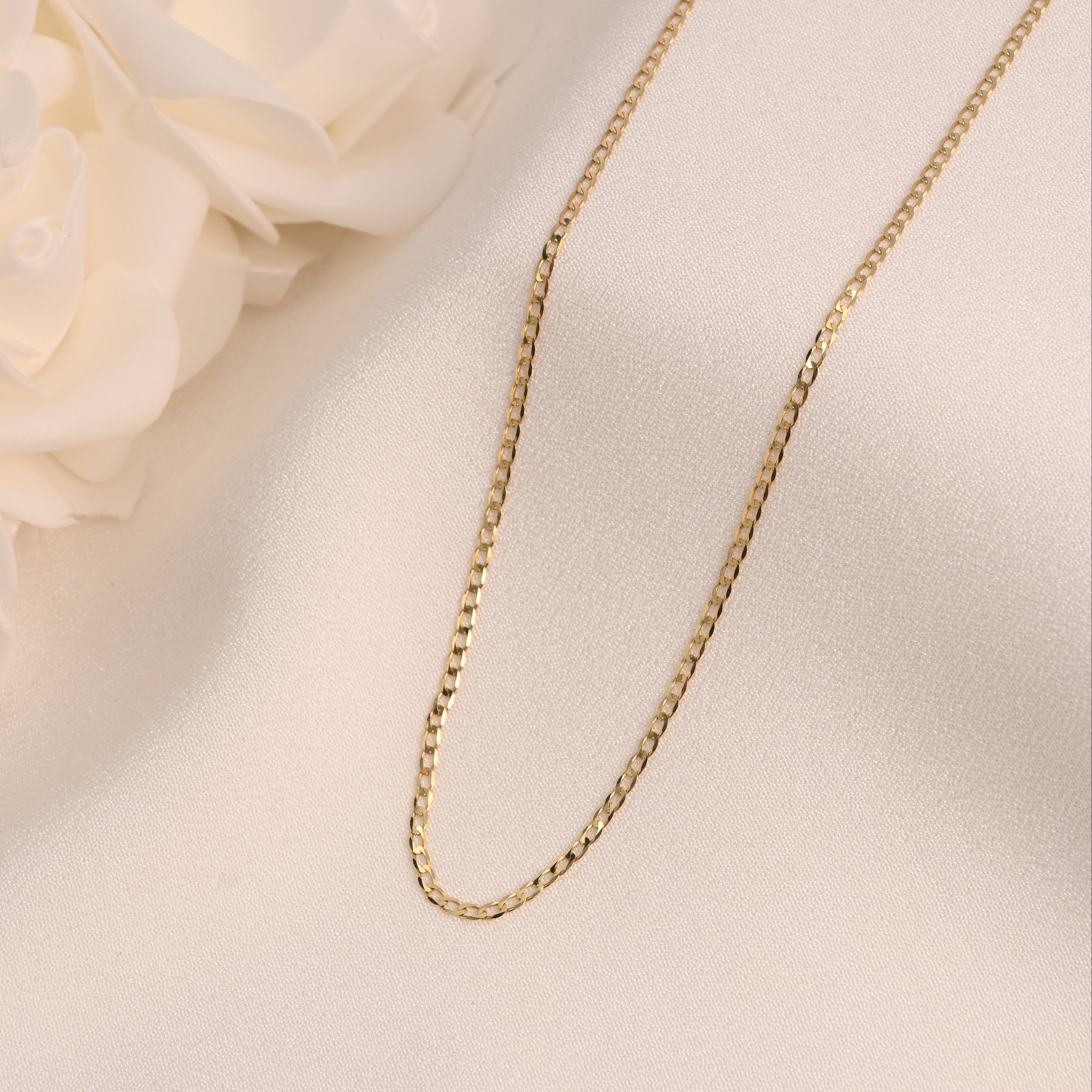 14k Oval Link Chain - 2mm