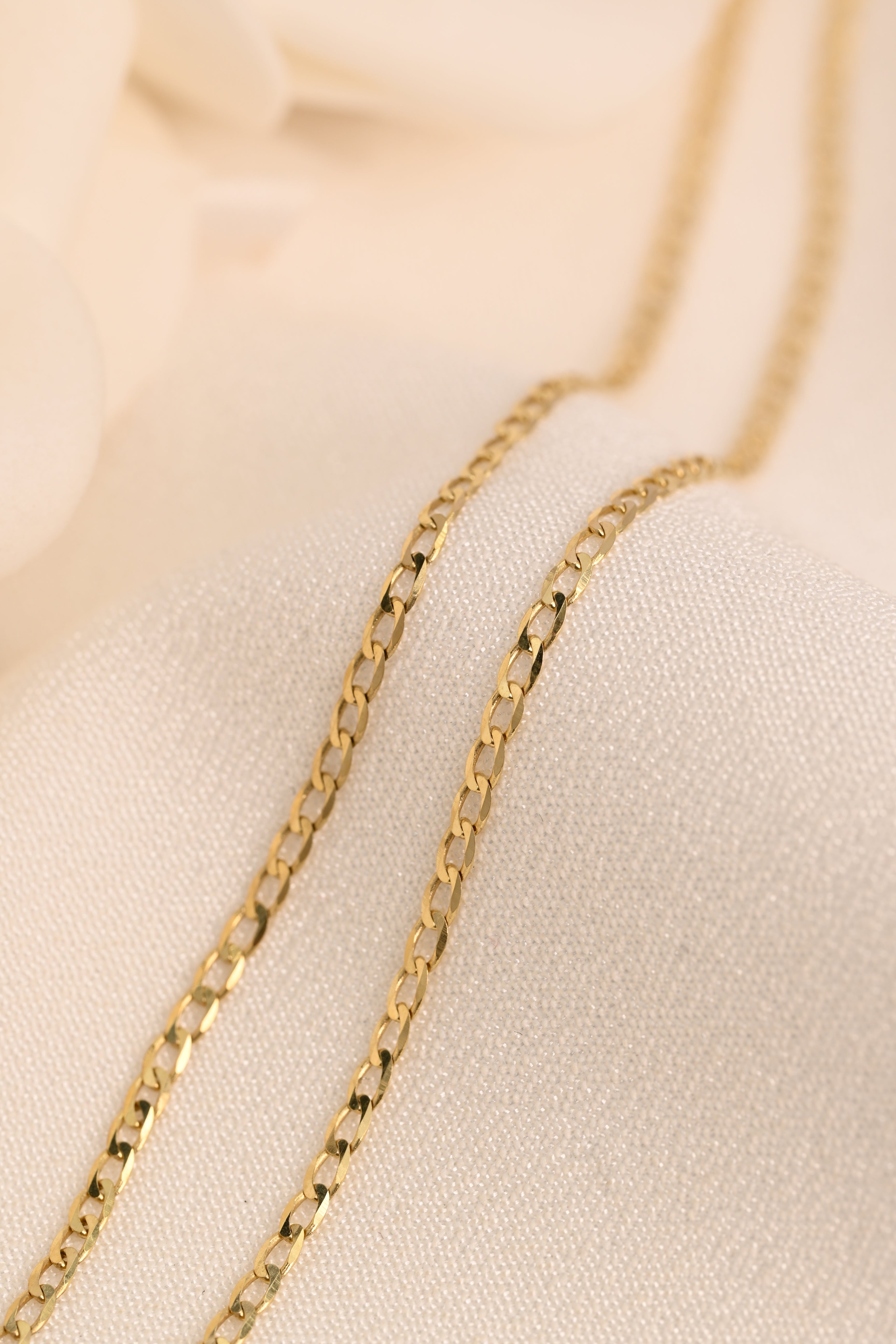 14k Oval Link Chain - 2mm