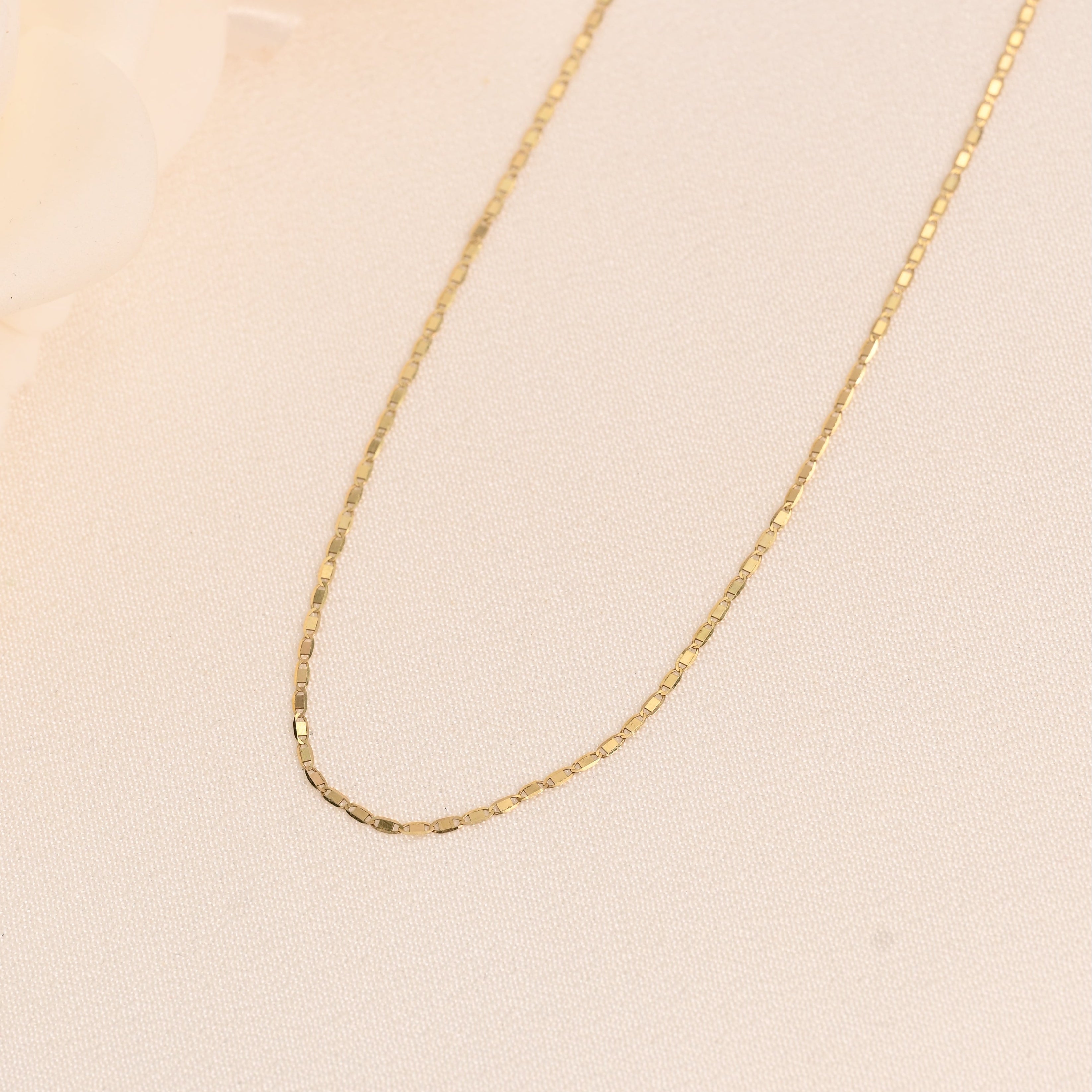 14k Mini Valentino Chain