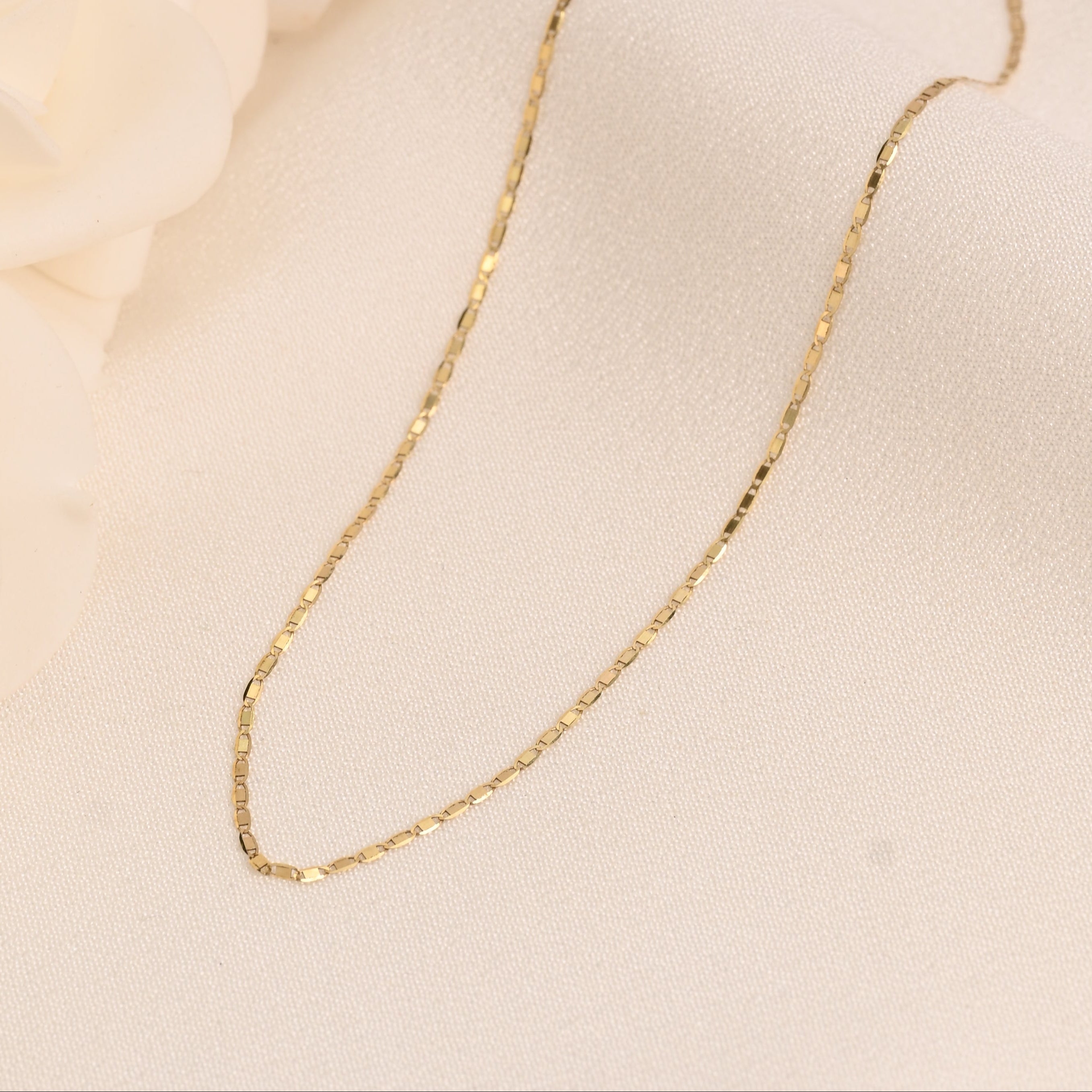 14k Mini Valentino Chain