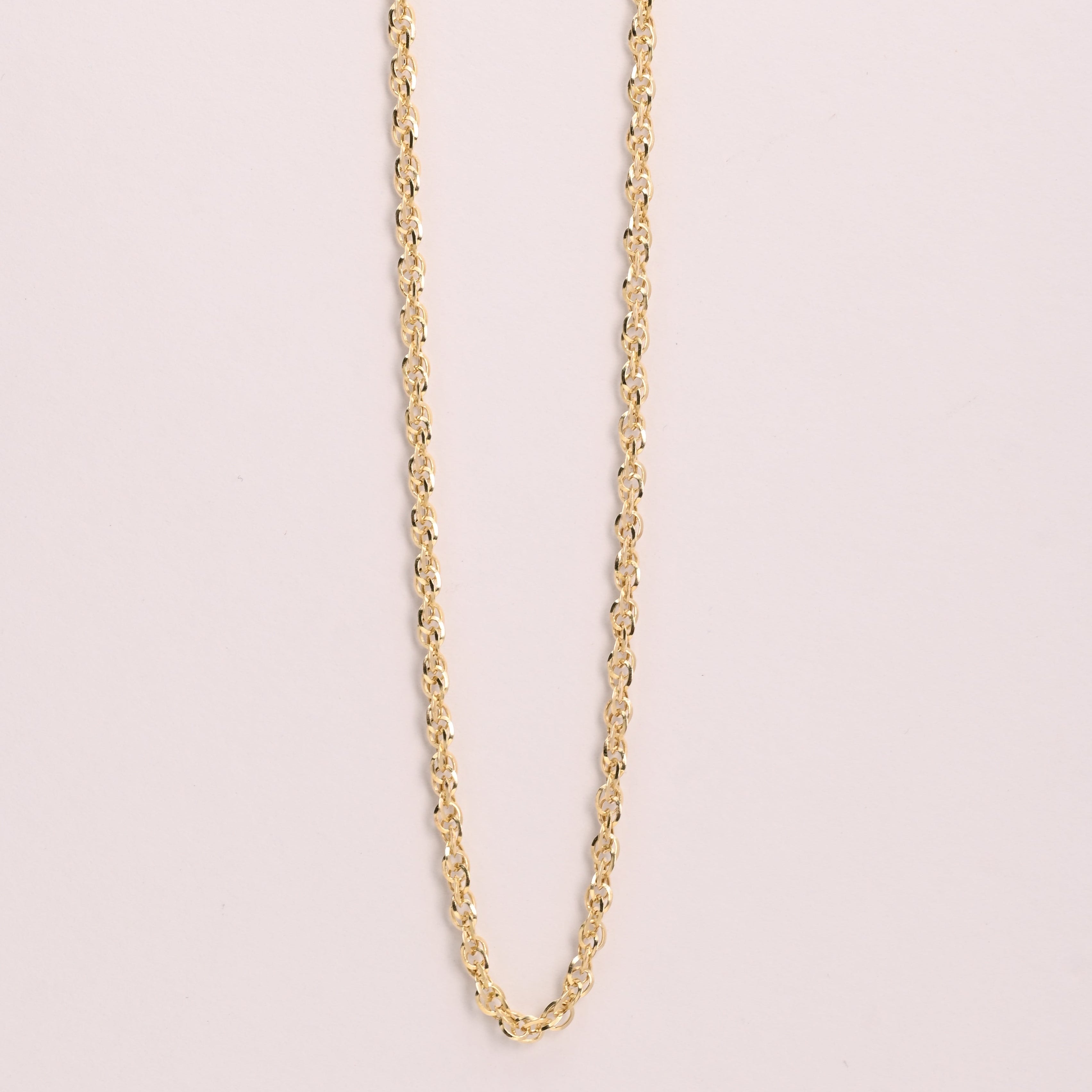 14k Double Link Rope Chain