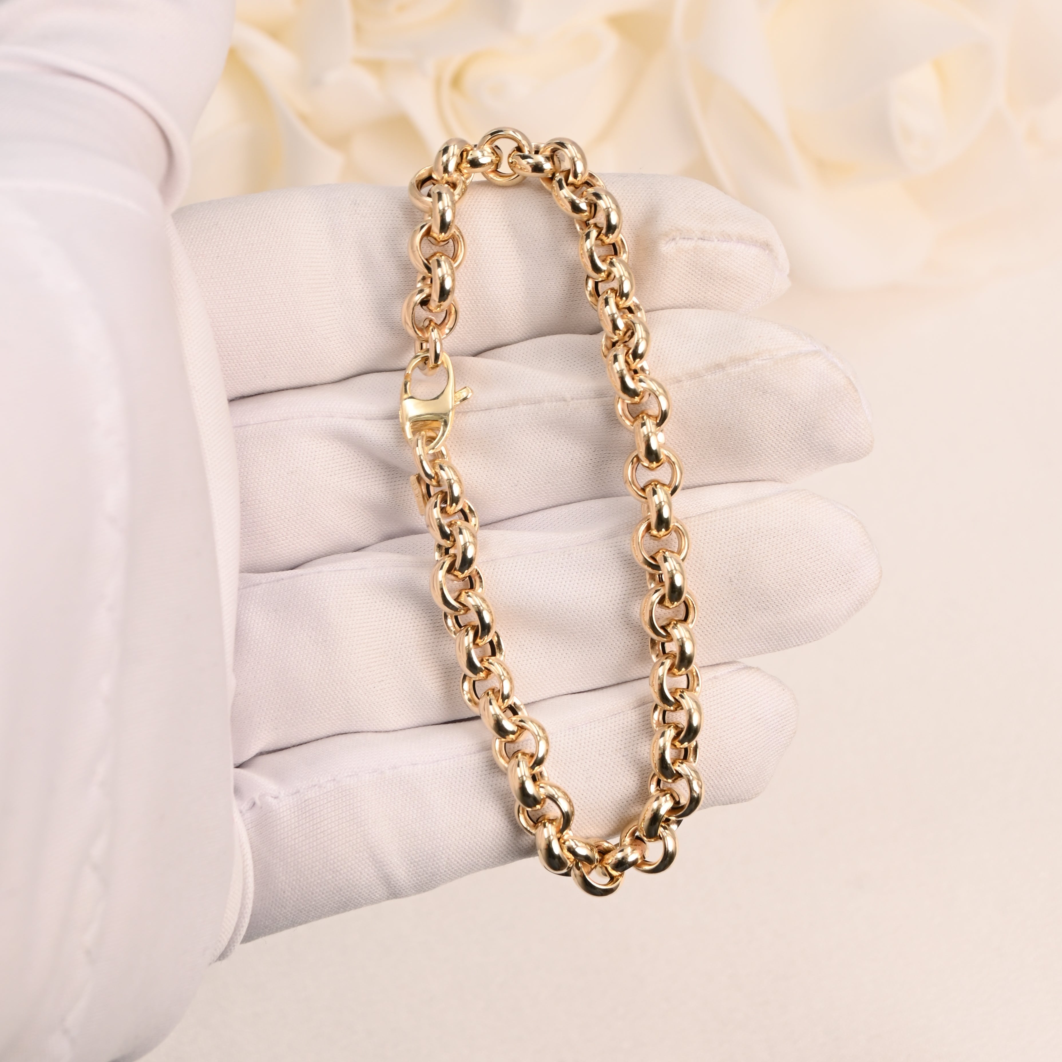 14K Rolo Bracelet