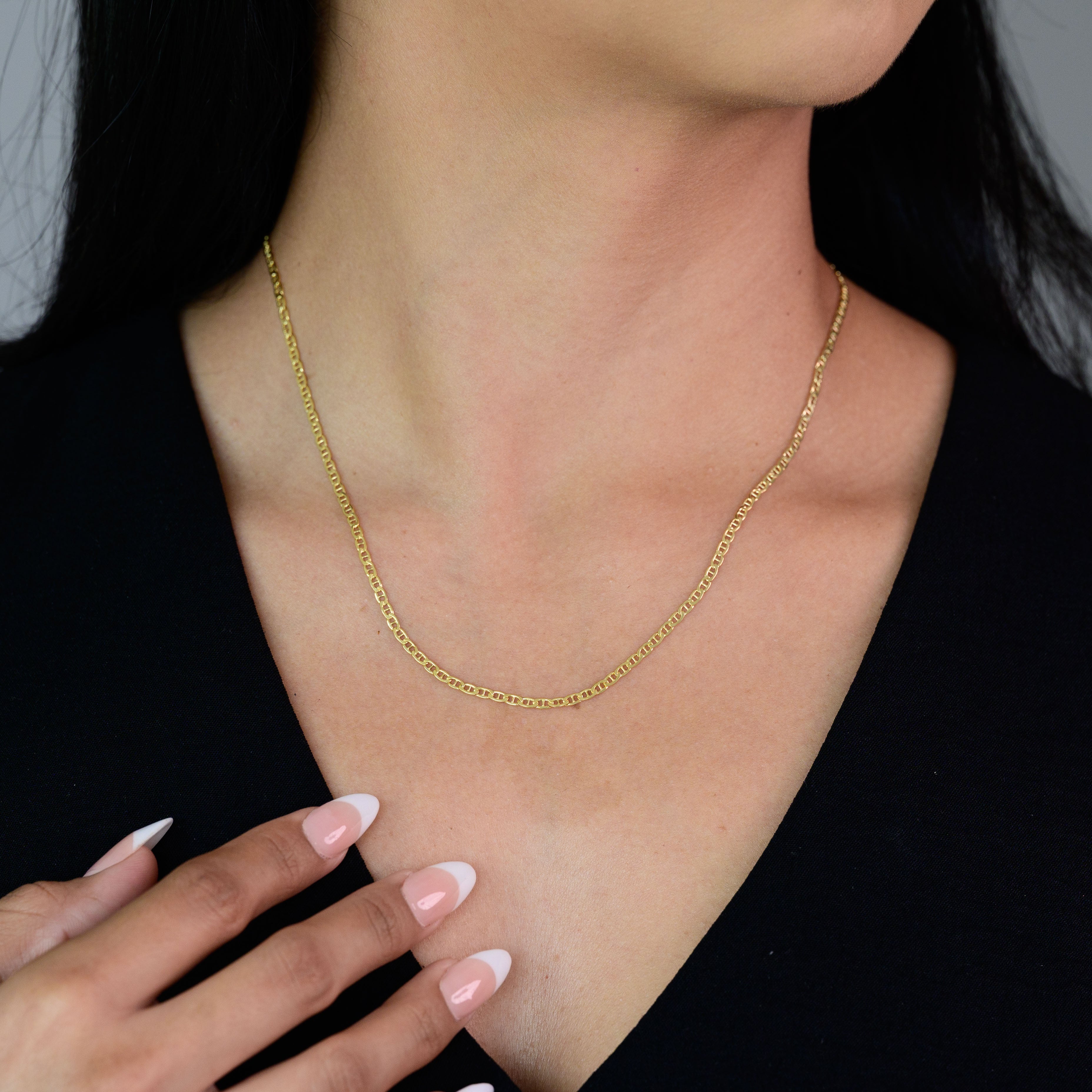 14k Bold Mariner Chain - 2.5mm
