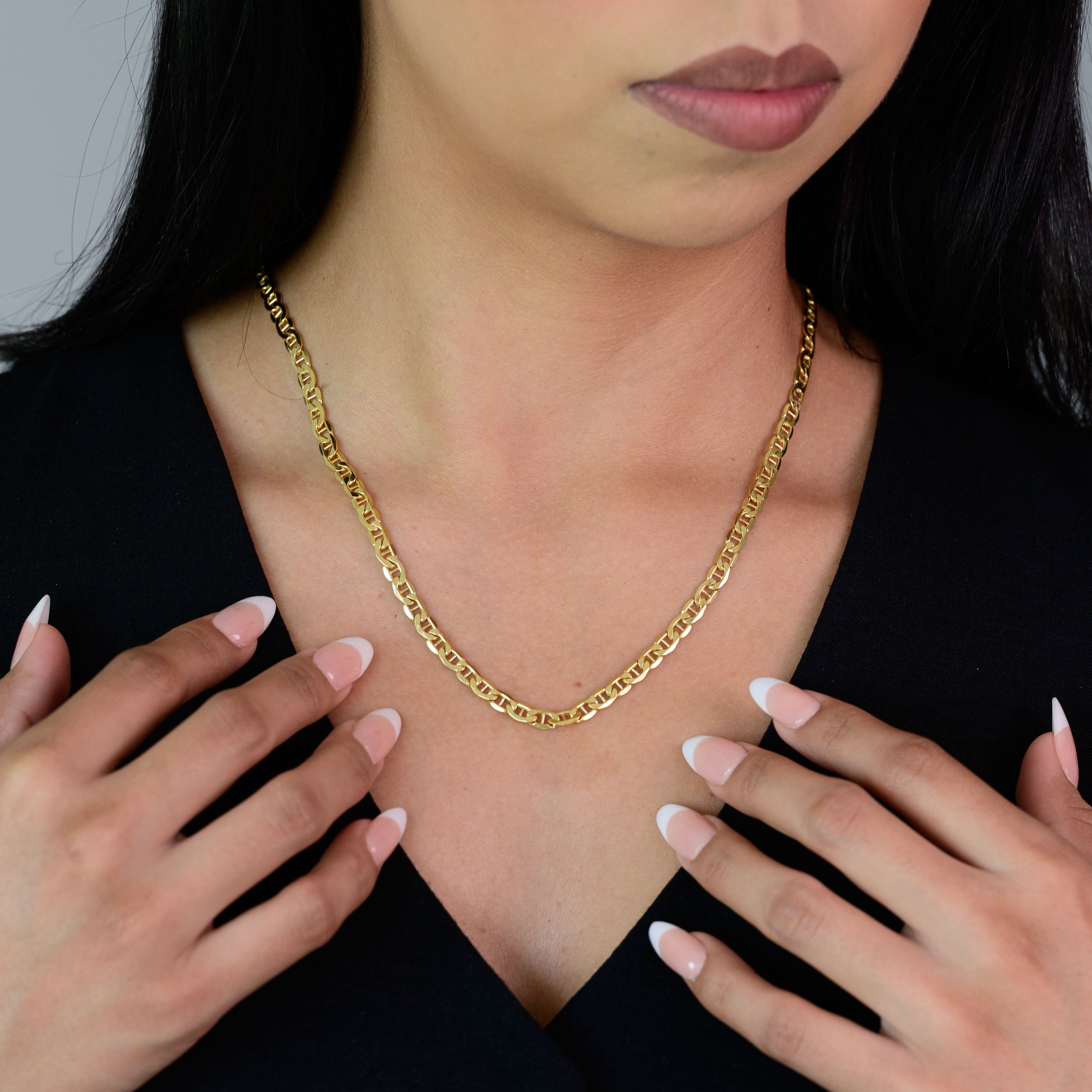 14k Bold Mariner Chain - 4.8mm