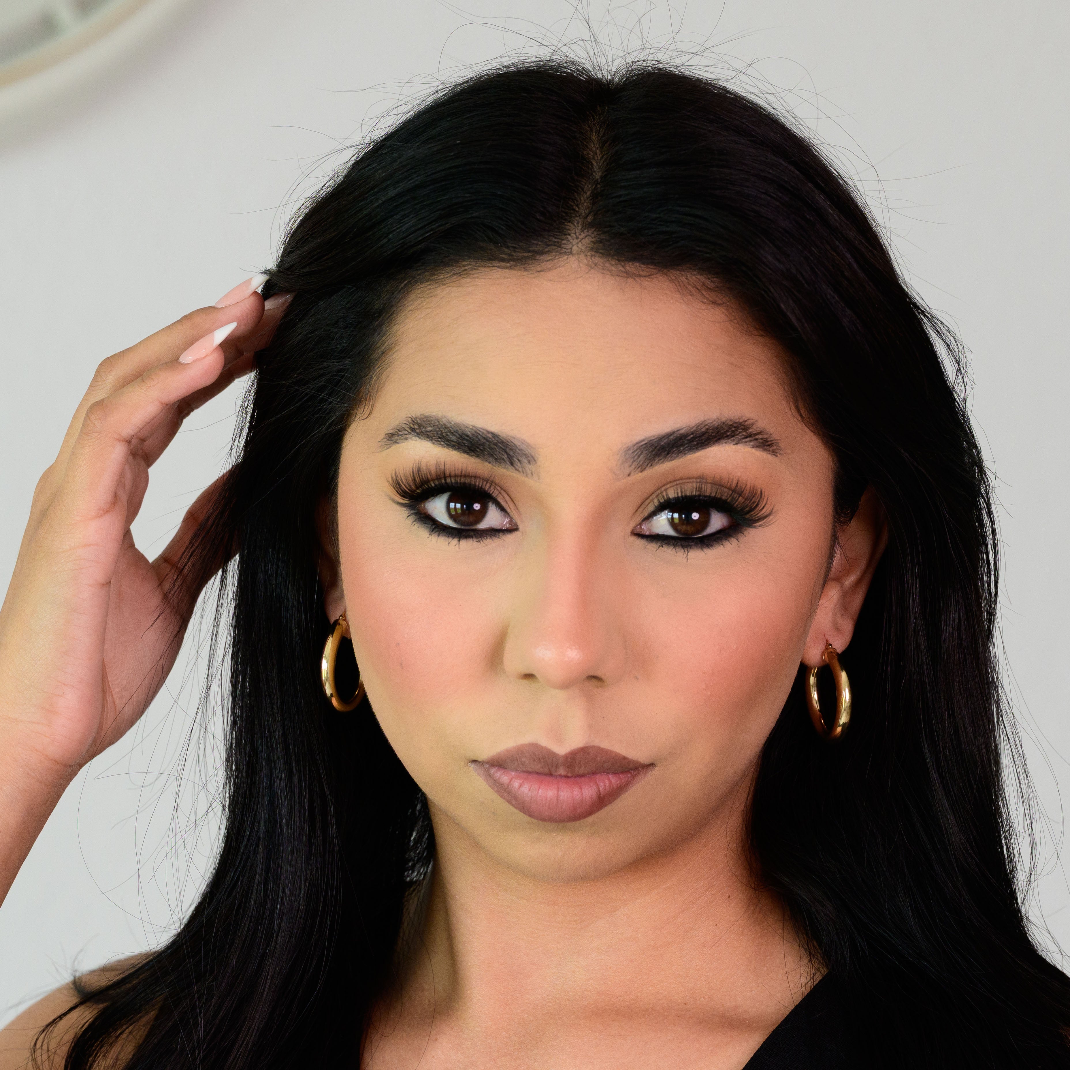 14k Bold Polished Hoops - 4.8mm Thick