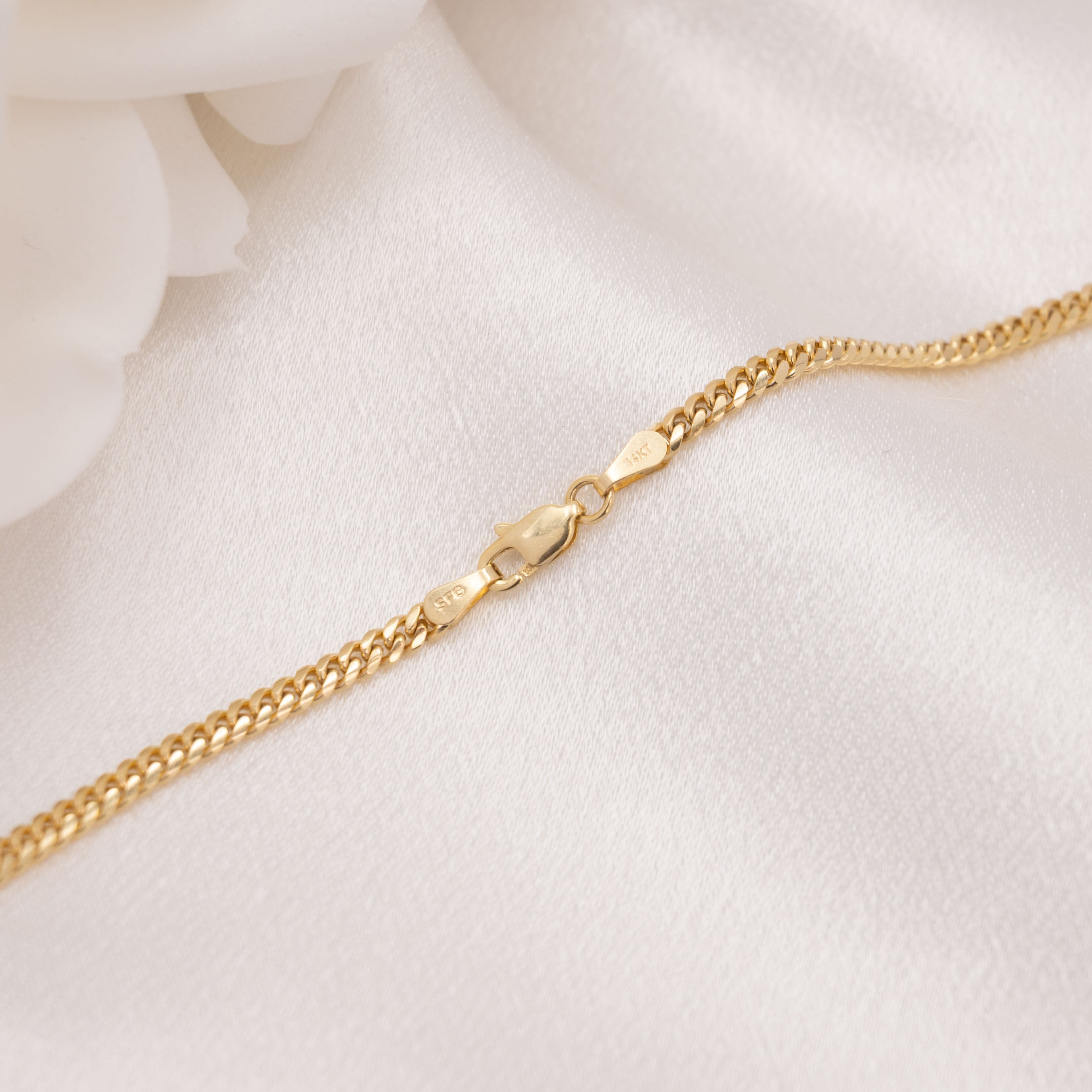 14k 2.7mm Miami Cuban Chain