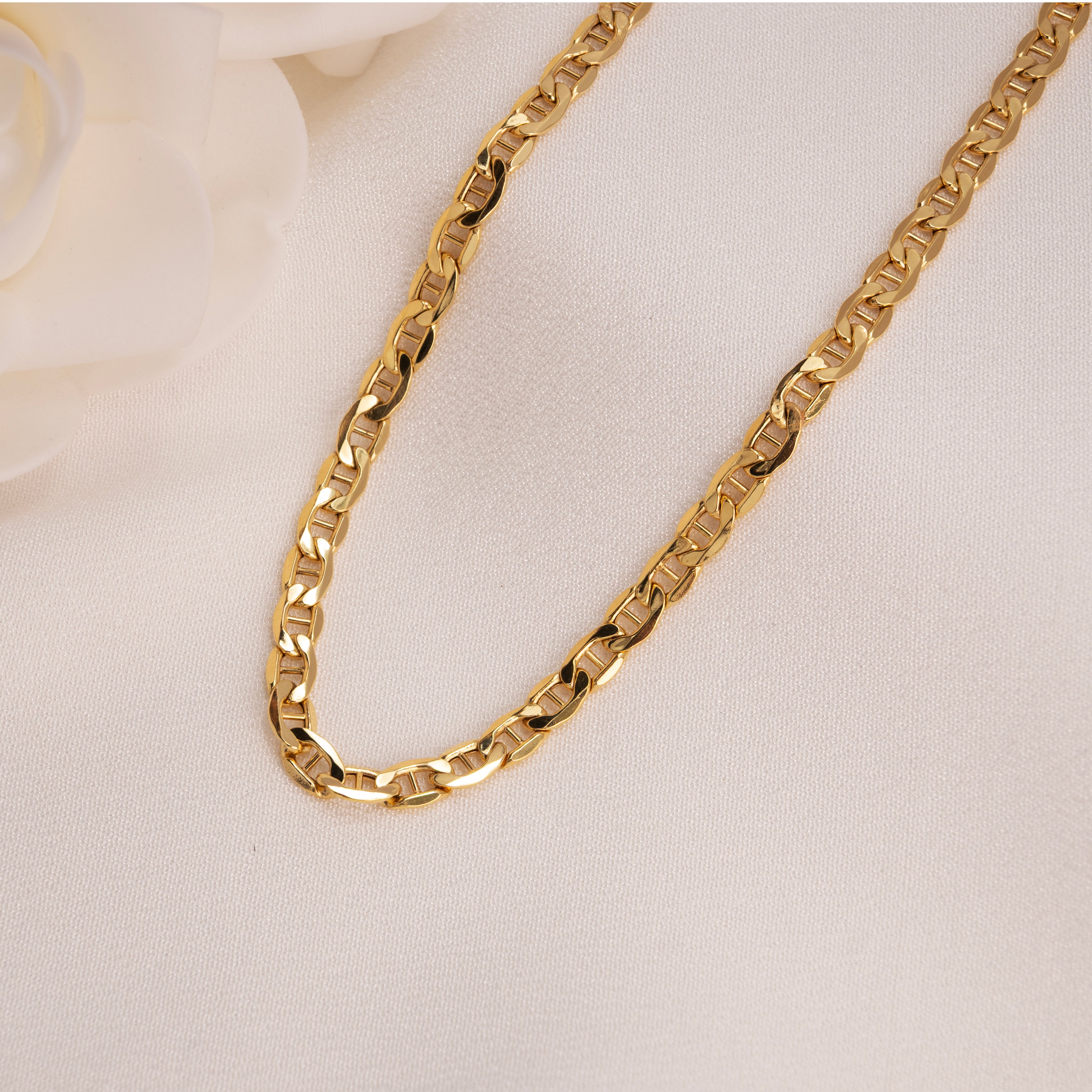 14k Bold Mariner Chain - 4.8mm