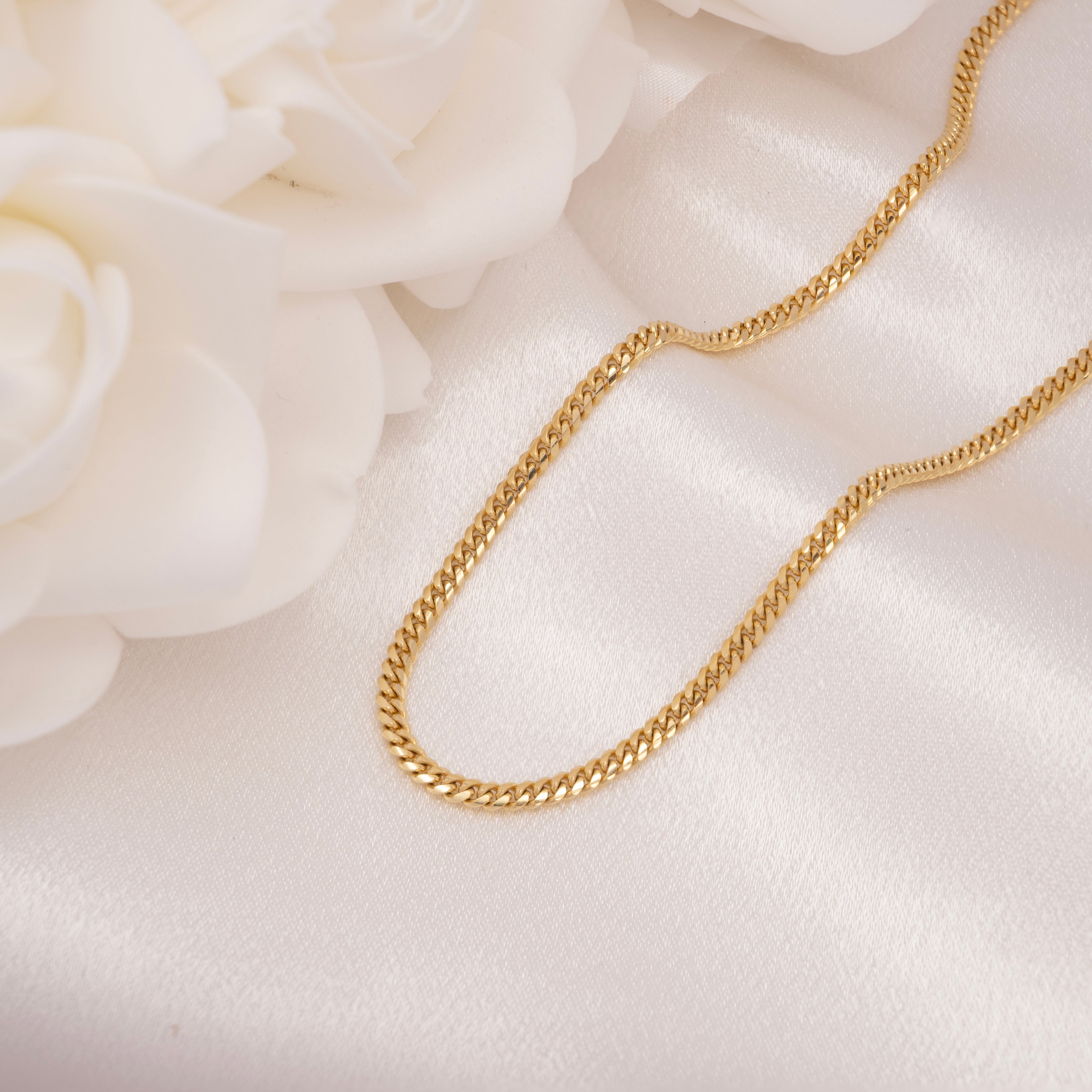 14k 2.7mm Miami Cuban Chain