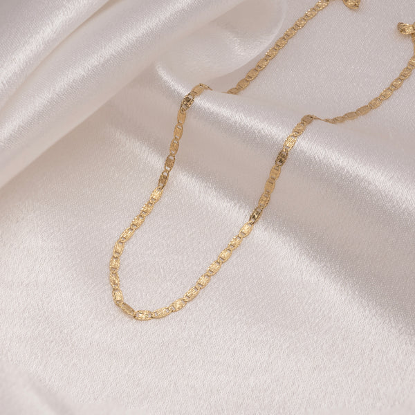 14k Yellow Gold Valentino Chain – Briza Fine Jewelry