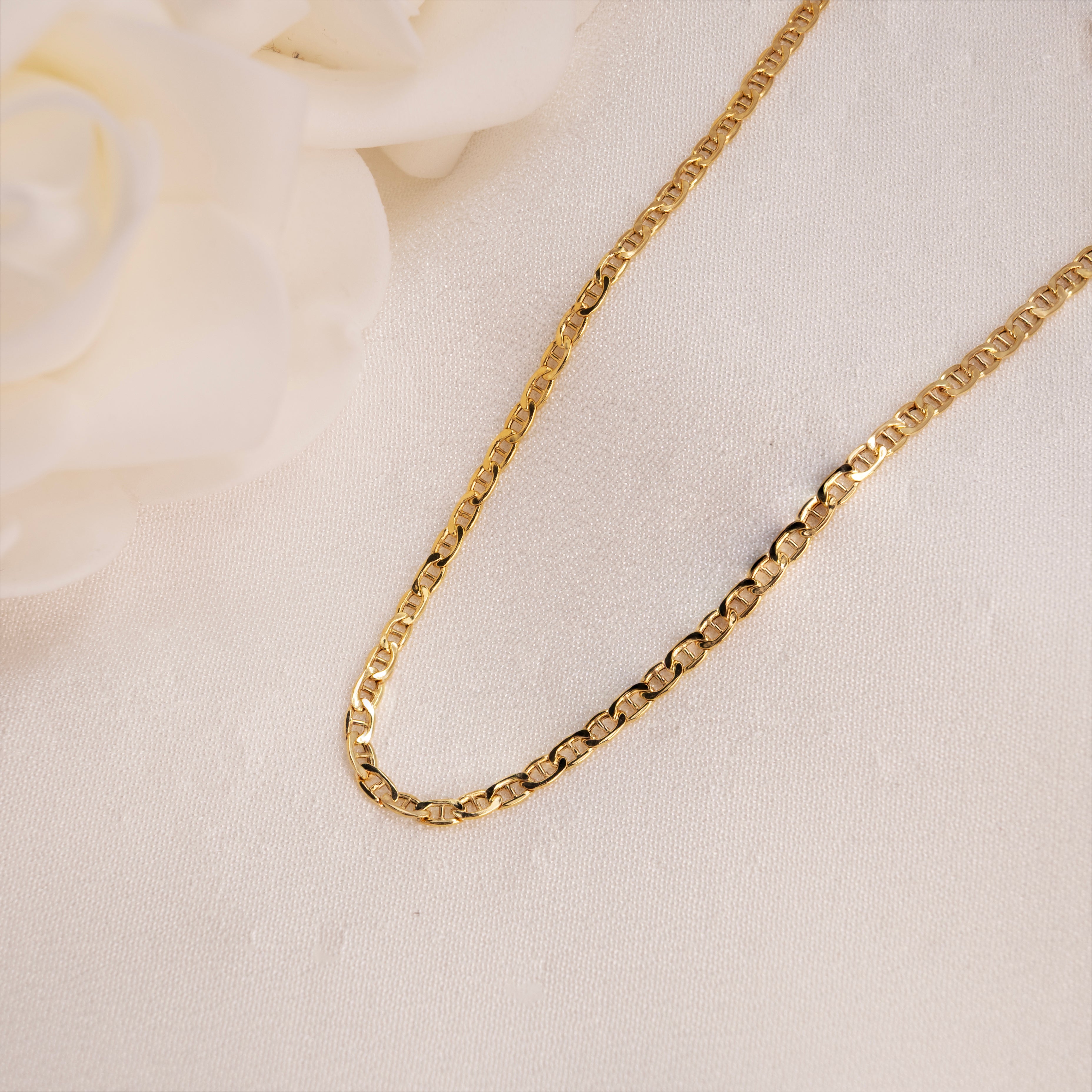 14k Bold Mariner Chain - 2.5mm