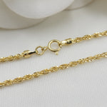 Elegant 14k Rope Chains - Hollow - Lightweight - Perfect Gift - Elegant and Shiny