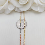 Solid 14k Tri Color Gold Rope Chain - 2MM - 16" - 18" - 20" - 22" - 24" - Unique Rope Chains - Perfect Gift For Her