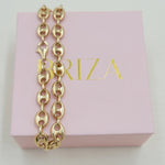 Real 14K Gold Puffed Mariner 8mm Bracelet - For Men - For Women - Fine jewelry
