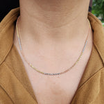 Solid 14k Tri Color Gold Rope Chain - 2MM - 16" - 18" - 20" - 22" - 24" - Unique Rope Chains - Perfect Gift For Her