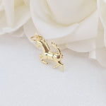 Beautiful 14k Gold Horse Pendant - Unisex - Perfect Gift - Animal Jewelry - Christmas Gift, Birthday Gift