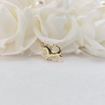 Beautiful 14k Gold Horse Pendant - Unisex - Perfect Gift - Animal Jewelry - Christmas Gift, Birthday Gift