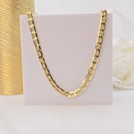 REAL 14k Gold 6.2mm Thick Mariner Chain - Perfect Gift - Fine & Elegant - Christmas, Birthday, Anniversary Gift