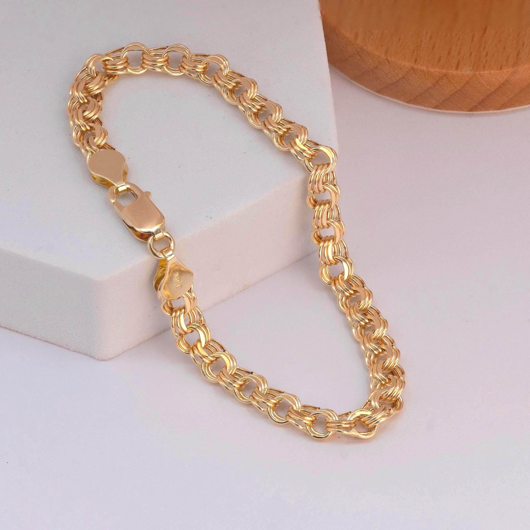 14K Chino Link Bracelet – 5.7mm
