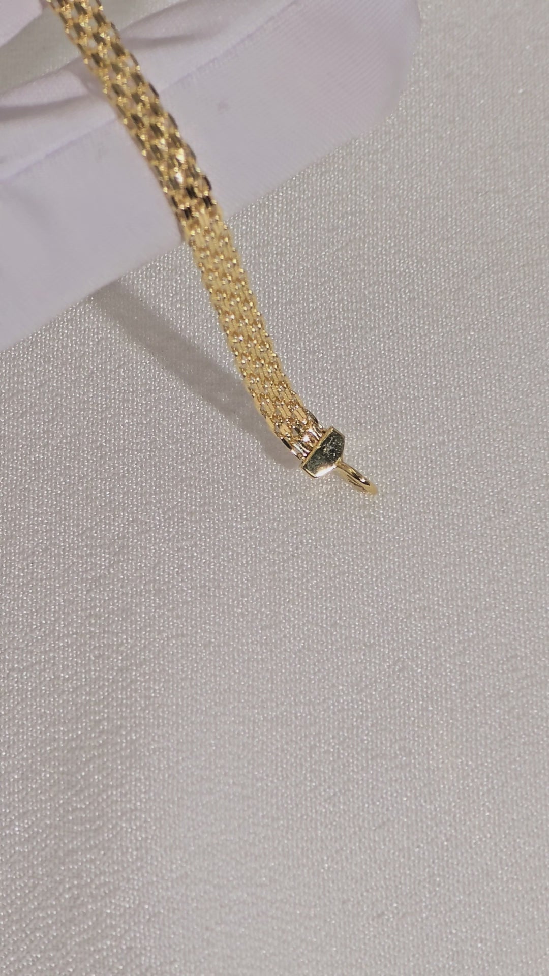 14k Quinceañera Heart Bracelet