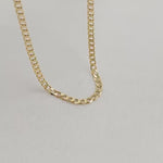 Solid 14k Gold 2.2mm Cuban Chains - 2.2mm - 16", 18", 20", 22", 24" - For Her -  For Him - For kids