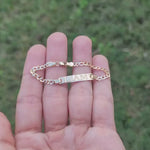 14K ID Baby Bracelets - 6 Inches - Personalized Bracelets - For kids - Babies